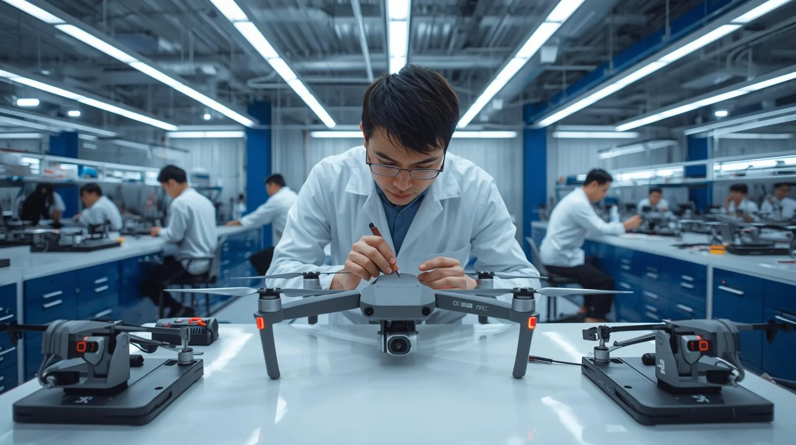 프리미엄 드론 수리 전문 워크숍